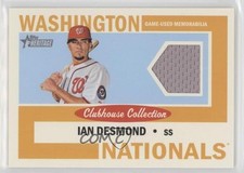 2013 Topps Heritage Clubhouse Collection Relics Ian Desmond #CCR-ID 0s55