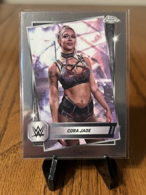 2025 Topps Chrome WWE Cora Jade #136 BASE CARD