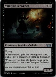 Vampire Scrivener 98/281 Streets of New Capenna Foil Uncommon