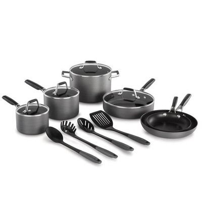 Select by Calphalon AquaShield Nonstick 14 Piece Cookware Set   NEW IN BOX