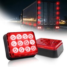12-led Magnetic Strobe Lights 2pcs Rechargeable Flashing Safety Beacons For Ve 12-led Magnetic Strobe Lights 2pcs Rechargeable Flashing Safety Beacons For Ve