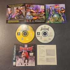 PS1 Legend of Legaia & NFL Xtreme Demo Game Disc Original Cases Sony Playstation