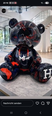 HERMES, limitierter Teddy, Design Naor26, signiert, Nr. 1/26