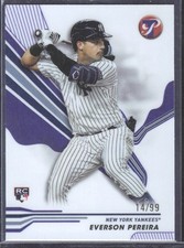 2024 Topps Pristine - Everson Pereira #103 Purple Refractor /99 (RC)