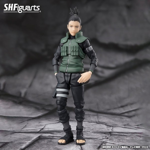 Naruto Shippuden Figura SH Figuarts Shikamaru Tamashii Nations 15 Cm