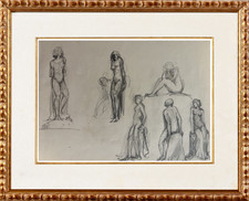 HENRI LAFFITE (1885-1977) RODIN STUDENT SCULPTURE PROJECTS 1940 (670)