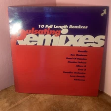 Various – Pulsating Remixes 12" Vinyl 1991 Pulse-8 Records