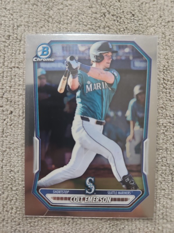 2026 bowman baseball Colt Emerson Chrome
