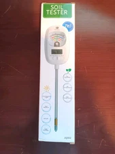 7-In-1 Soil Tester Moisture,light,PH,fertility,air &soil temp,humidity Gardening