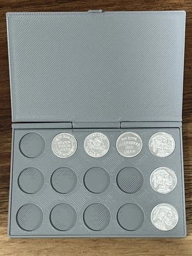 Lot Of 6. 3 Buffalo/Indian Head Silver 1 Gram Bullion ,3 others .999 Silver Bars