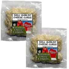 Wisconsin Dill Garlic Cheese Curds – 2 Pack (10 oz. Each)