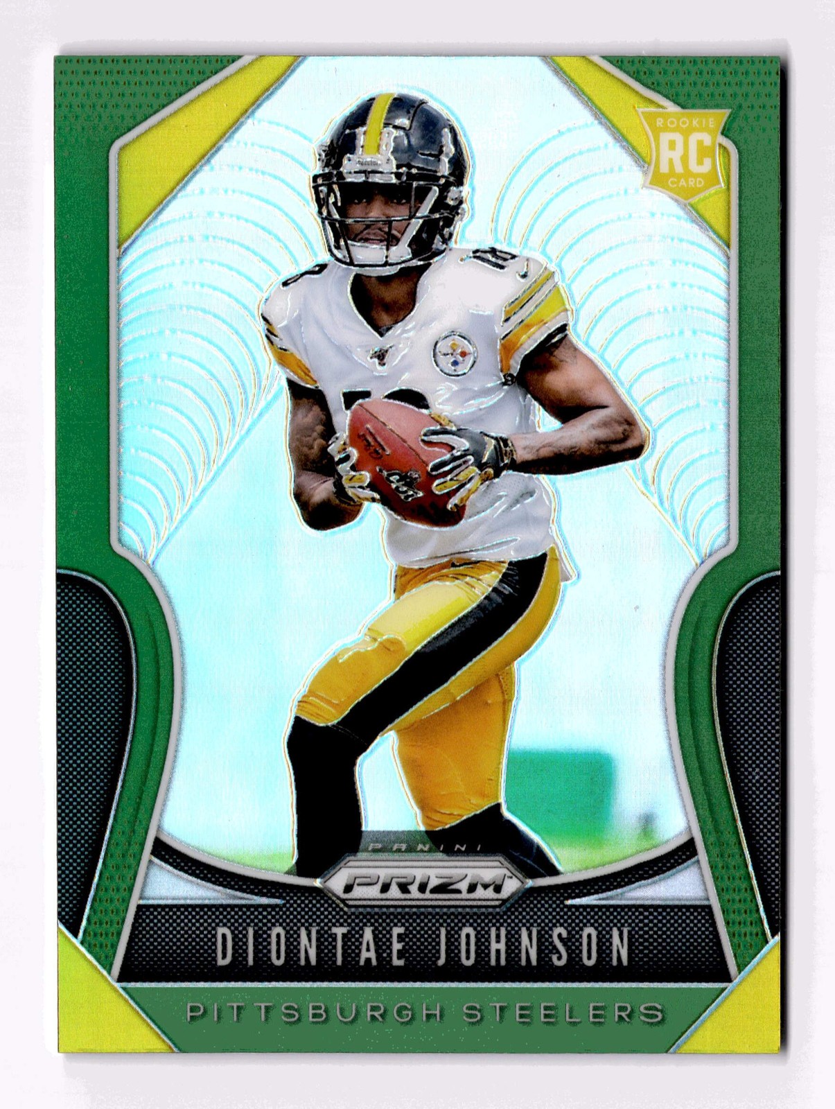 2019 Panini Prizm #352 Diontae Johnson Green Rookie RC