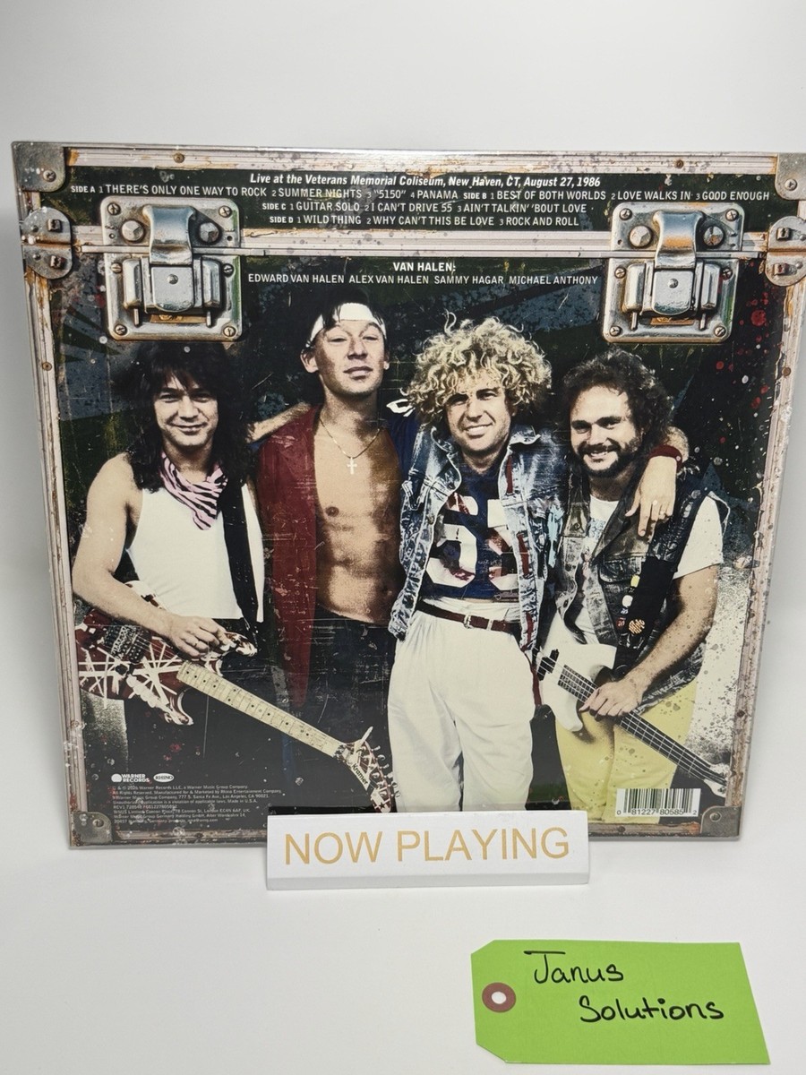 VAN HALEN LIve in New Haven 1986 2LP 2026 RSD Records Store Day LE