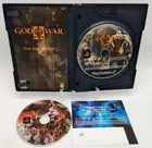 God of War II 2 (PS2, 2007) CIB w/ Reg Card + Bonus Disc VGC Black Label Tested!