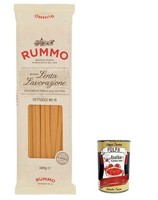5X Rummo Fettucce N.15 Pasta Lenta Lavorazione Bronzezeichnung 500G+Polpa 400G