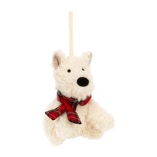 100% authentic Jellycat I Am Munro Scottie Dog Decoration Christmas RETIRED