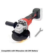 4-1/2-Inch Cordless Angle Grinder For Milwaukee 18V Battery, Power Grinder Tool