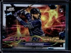 2024 Topps Cosmic Chrome Junior Caminero Supernova RC Rookie #SPN-8 Rays