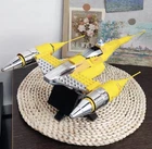 Star Wars Naboo Starfighter Chrome custom for Lego MOC Set 10026