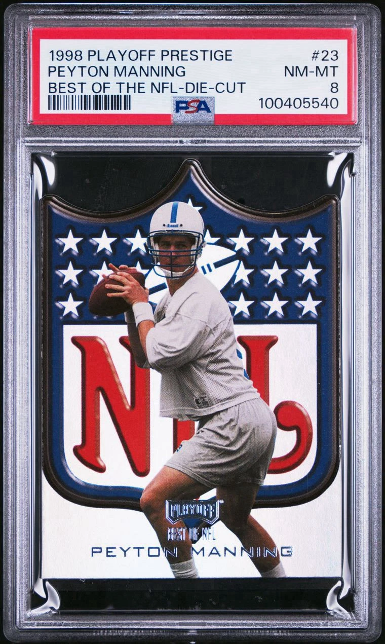 Peyton Manning Playoff Prestige Best of the NFL #23 Die-Cut