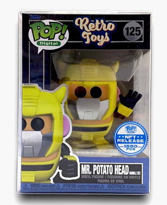 Funko Pop! Vinyl Pop! Digital Retro Toys Mr. Potato Head Bumble Bee #125 1550PCS