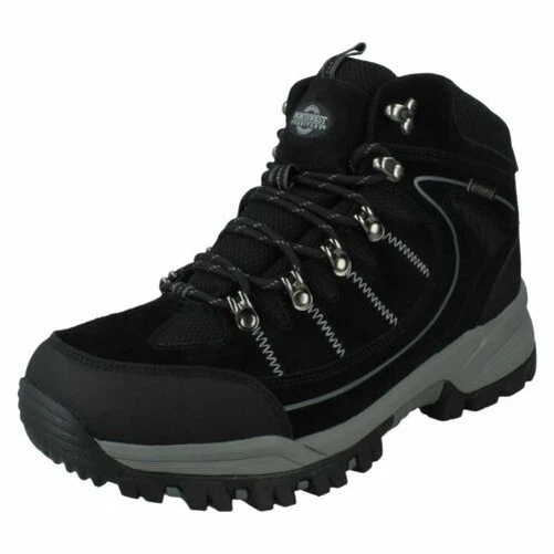 Mens Northwest Territory Waterproof Casual Lace Up Suede Hiking Boots Rae