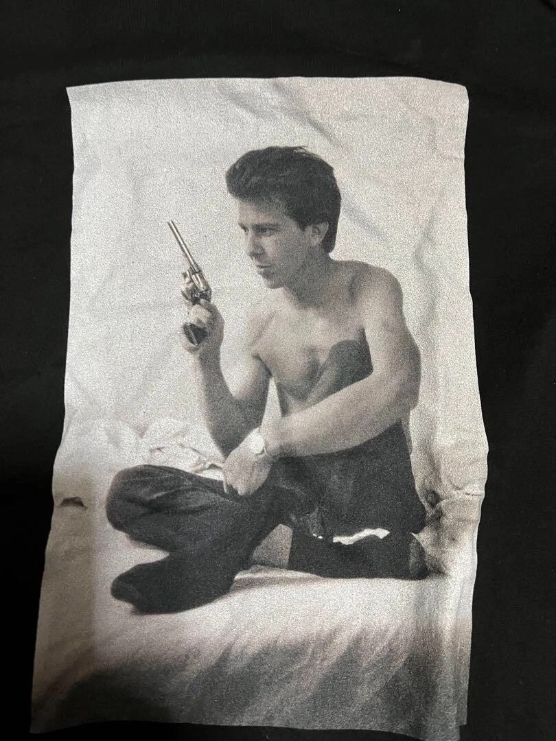 Larry Clark x WACKO MARIA x Stie-lo Noguchi Tsuyoshi Black T-Shirt Size S