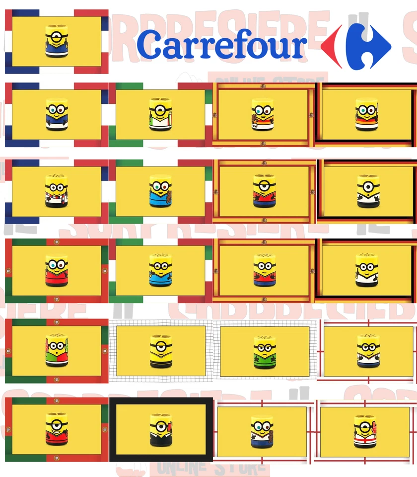 MINIONS RUNNERS SOCCER EDITION - PERSONAGGI A SCELTA - CARREFOUR ITALIA 2021