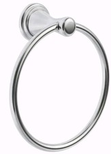 Peerless SIDE46-PC Bayside Polished Chrome Bath Towel Ring