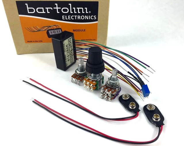 Bartolini NTBTG918 Active 2band Bass Guitar Preamp Kit PU1273000 eBay