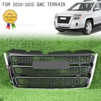 NEW Front Grille Bumper Grill Chrome & Black For 2010-2015 GMC Terrain GM1200630