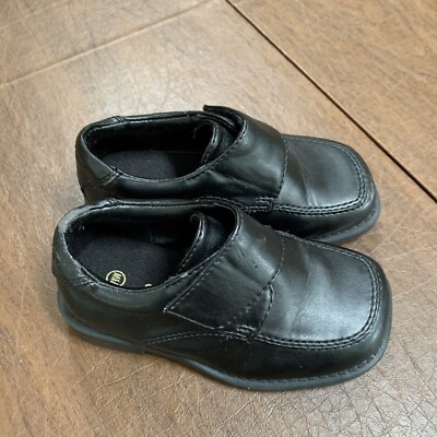 Smart Fit Little Boy's Kids Black Dress Shoes Size 7.5W | eBay