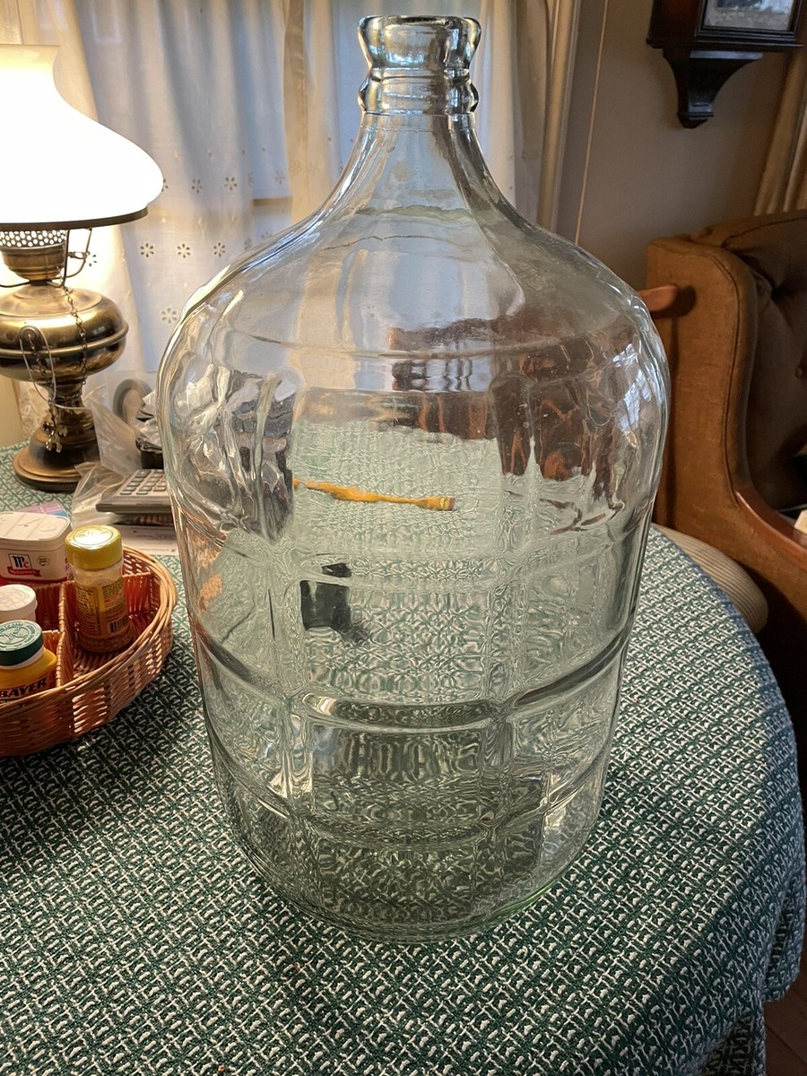 工芸品 Mexico water jug 5 Gallon Glass Blue Water Jug Vintage Mexico | eBay
