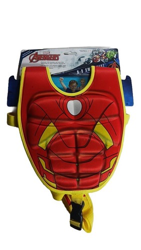 Marvel Avengers Kids Life Jacket Swim Vest Puddle Jumper 3D Realistic Muscles