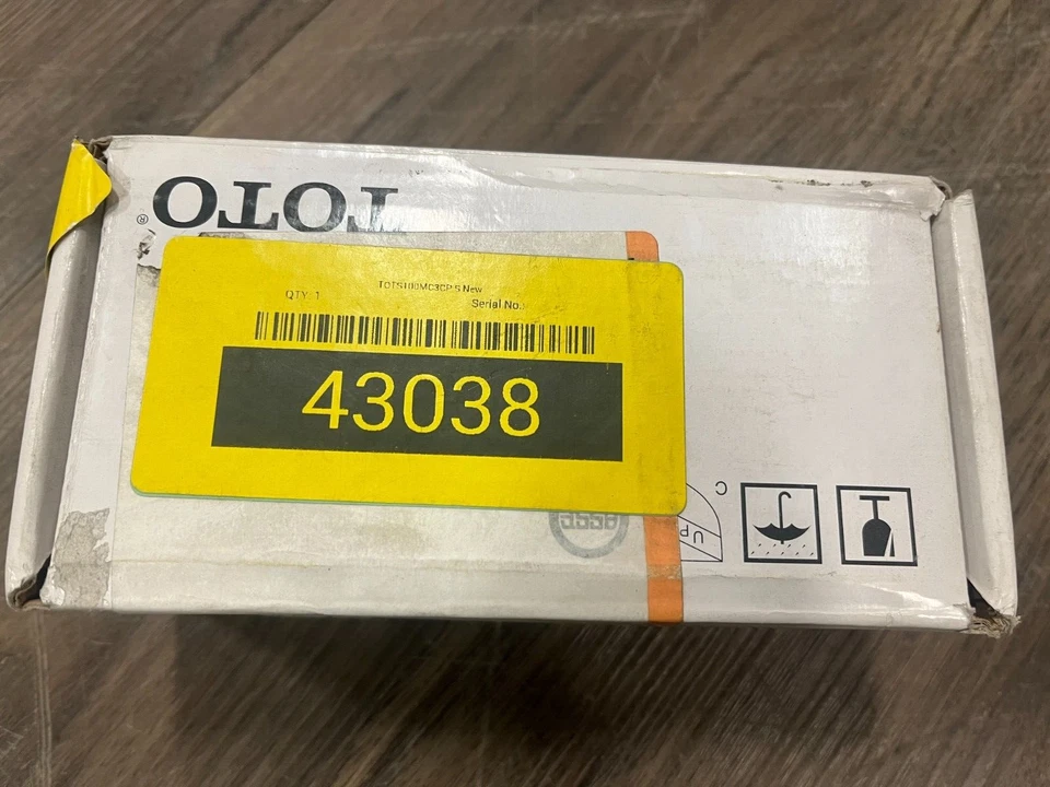 Brazo de ducha de lluvia de montaje en techo TOTO TS100MC3 3 es 3" de largo cromado #43038 P22 Foto 2 de 4