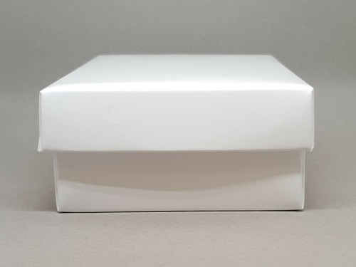 Block Colour Gift Box & Lid Square Rectangle Matte Laminate Gloss, Choose Colour - Picture 142 of 143