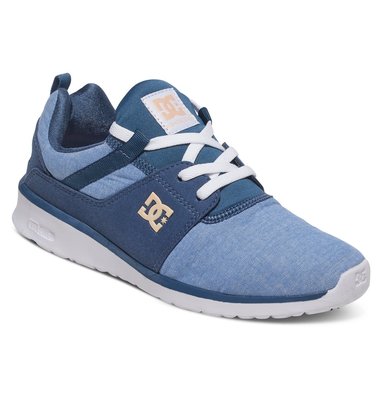 DC SHOES WOMENS HEATHROW SE TRAINERS.BLUE SPORT ATHLETIC GYM SHOES £65.SIZE  7 | eBay