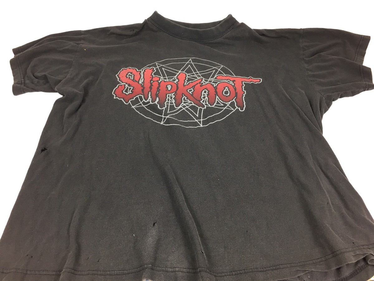 Slipknot European 2004 Tour Vintage T-shirt Slayer Slipknot