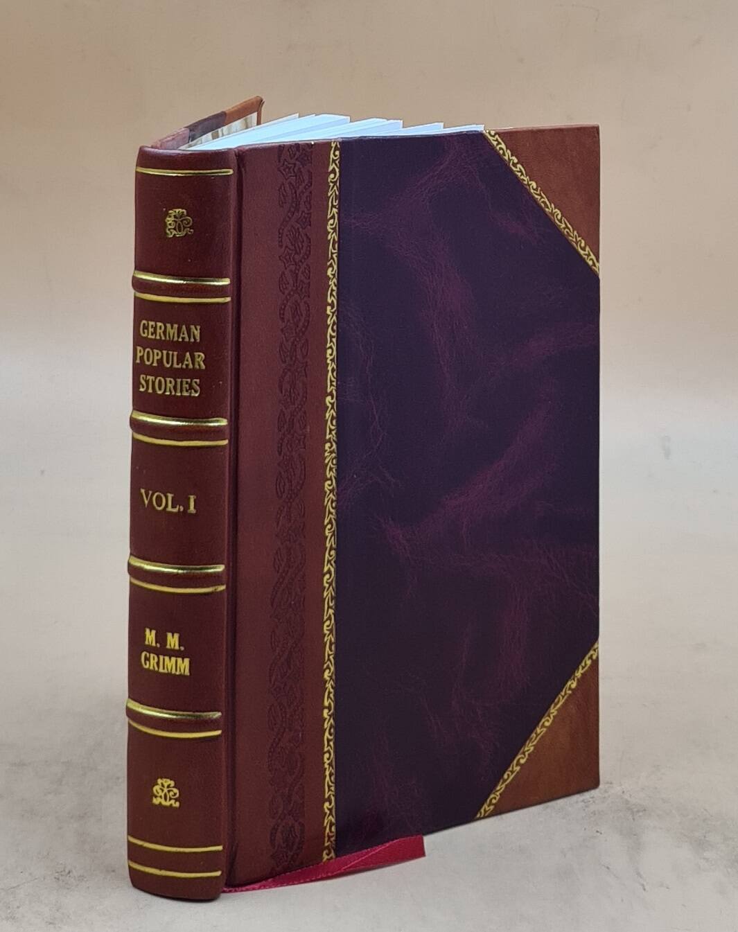 German popular stories : translated from the Kinder u Vol-1 1823 [Leather Bound]