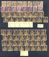 SWITZERLAND #103 etc ENGROS UNSORTED -USED -MOST VF CV € 2600 