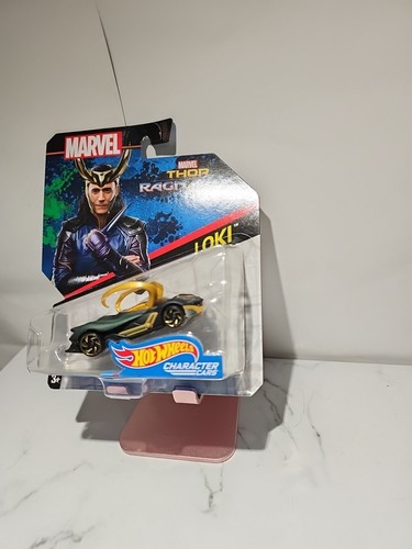 HOTWHEELS Character Car Diecast - MARVEL - Thor Ragnarok - LOKI - Picture 3 of 4