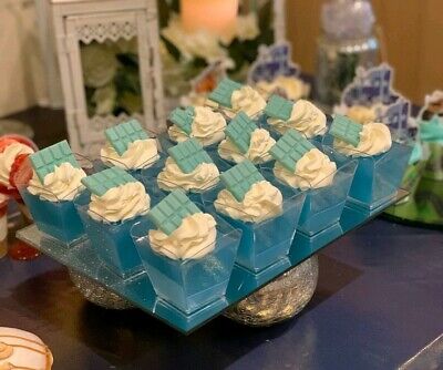 Details about   50 PCS Clear Plastic Disposable Party Shot Glasses Dessert Cups Fish Bowl 80ml 