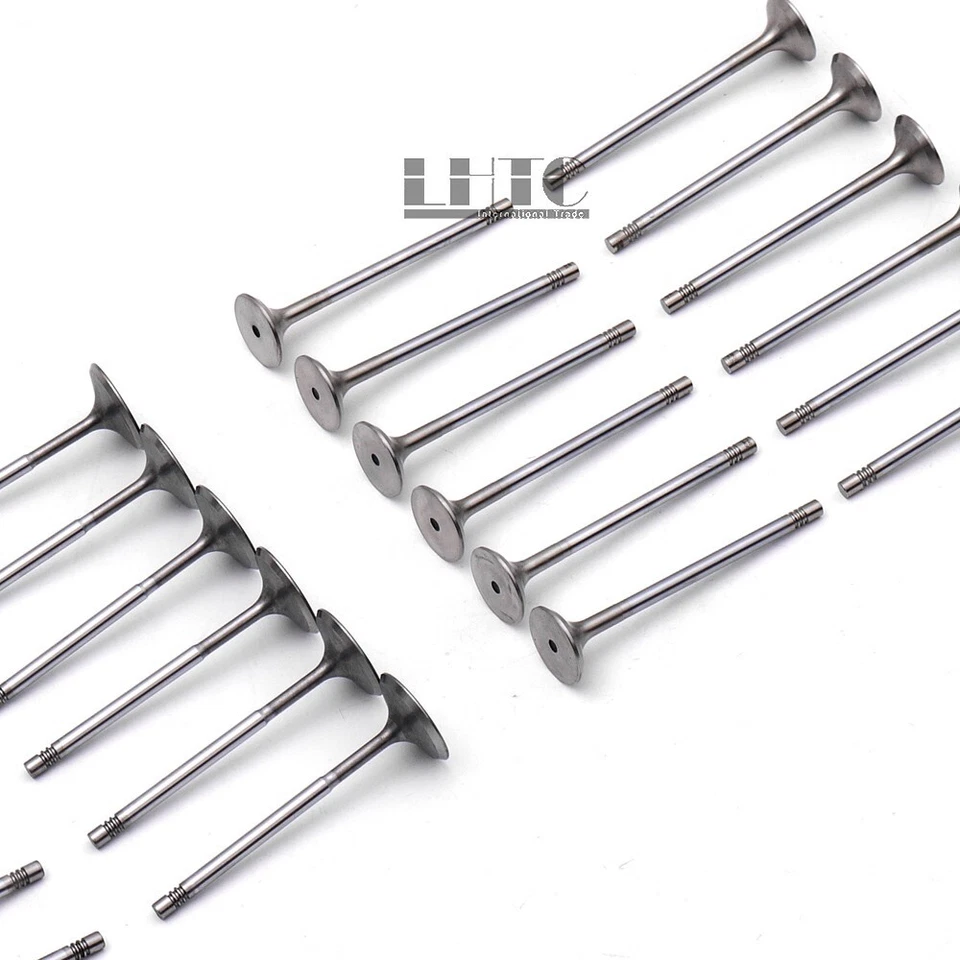 24x Intake & Exhaust Valves For Mercedes-Benz C43 GLC43 AMG GL450 S400 M276 3.0 - Image 3 of 4