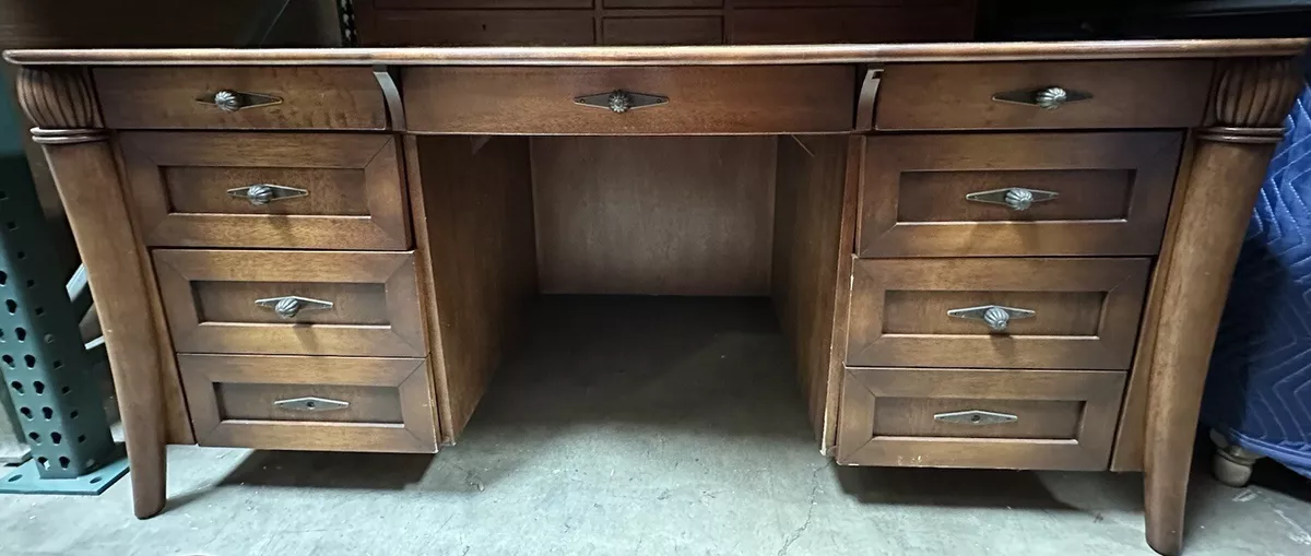Desk with drawers online ebay