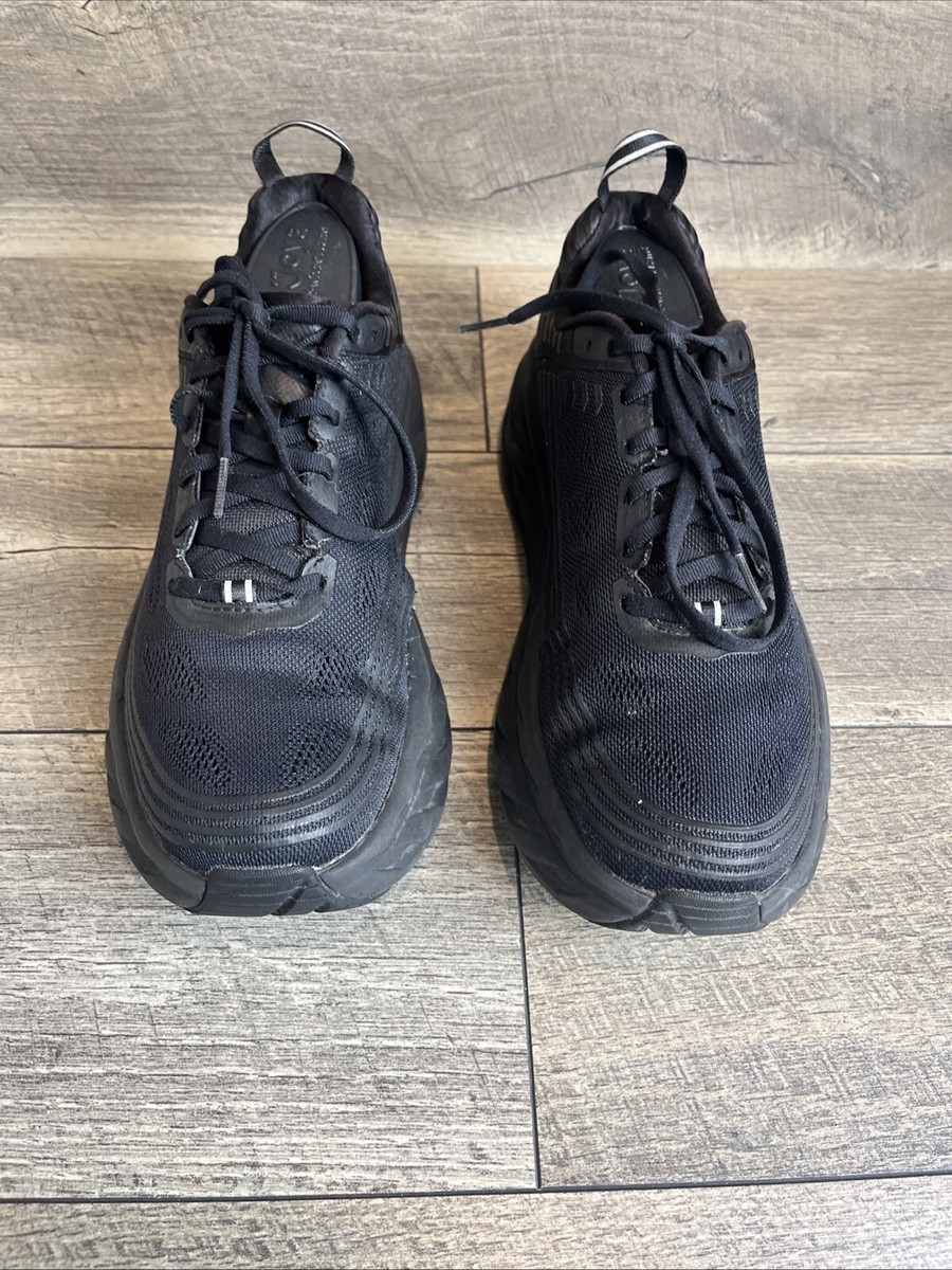 Hoka One One Bondi 6 1019271 BBLC Triple Black Sneakers