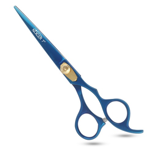 NIXCER PROFESSIONAL SERIES RASIERKANTEN HAARSCHNEIDESCHERE 7" BLAU - Bild 1 von 8
