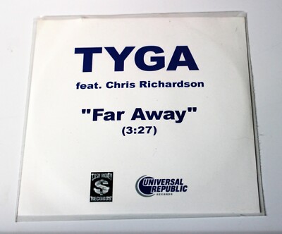TYGA (ft. Chris Richardson) ''Far Away'' RARE PROMO ONLY CD / Ca$h Money 2011 RAP