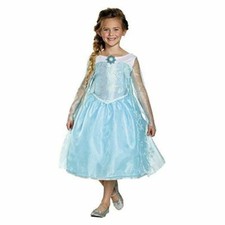 Girl's Frozen Elsa Sequin Deluxe Costume, CHECK FOR SIZE