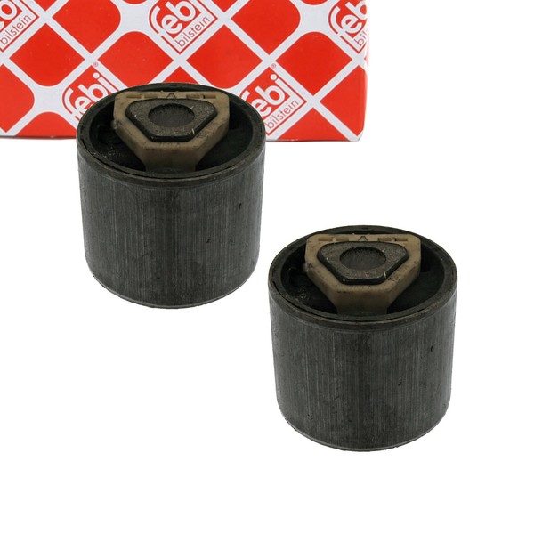 2X Febi 06213 Querlenkerlager FüR Bmw 5Er E34 7Er E32 Vorne Oben 31121136606-image