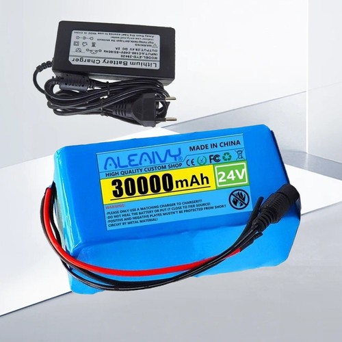 7S3P 24V 30Ah Electric Li-ion Battery Pack Bicycle Charger 30000mAh Battery NEW - Picture 11 of 15